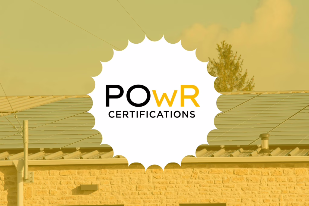 POwR Certifications