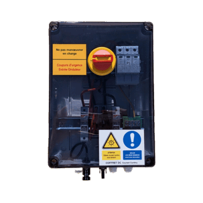 Coffret DC - 1 BRANCHE 20A - PARAFOUDRE + PF