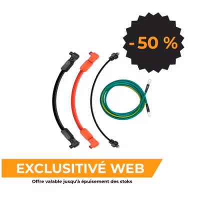 Câbles pour onduleur RWS - SOLAREDGE - IAC-RBAT-5KCINV-02