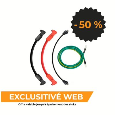 Câbles pour onduleur RWS - SOLAREDGE - IAC-RBAT-5KCINV-02