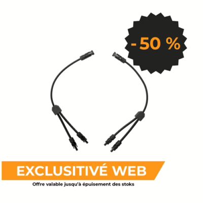 Connecteurs pour Energy Bank - SOLAREDGE - IAC-RBAT-RWYCBL-01