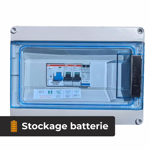 Coffret AC - ABB - 6KVA - Monophasé