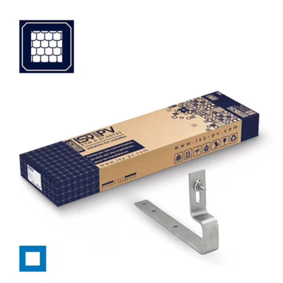 ISYBOX triangle toît ardoise pour 4 modules photovoltaïques. ISY PV