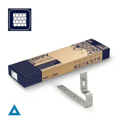 ISYBOX triangle toît ardoise pour 2 modules photovoltaïques. ISY PV