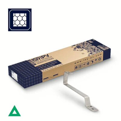 ISYBOX triangle Tuile plate pour 2 modules photovoltaïques. ISY PV