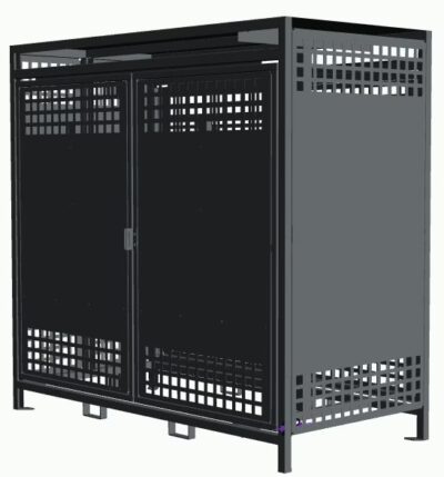 Shelter nu démonté - TECHNIDEAL - C03 2x1m