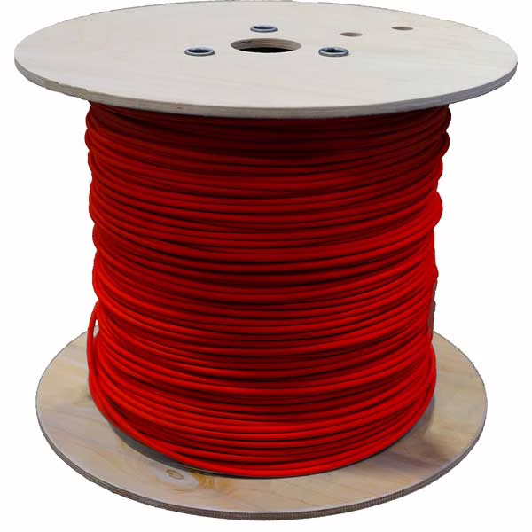 Câble solaire - KBE - Couleur rouge - 4 mm2 - Touret 500m