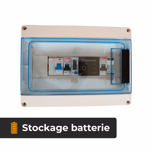 Coffret AC - ENPHASE - 1 BRANCHES + COMPTEUR - Monophasé