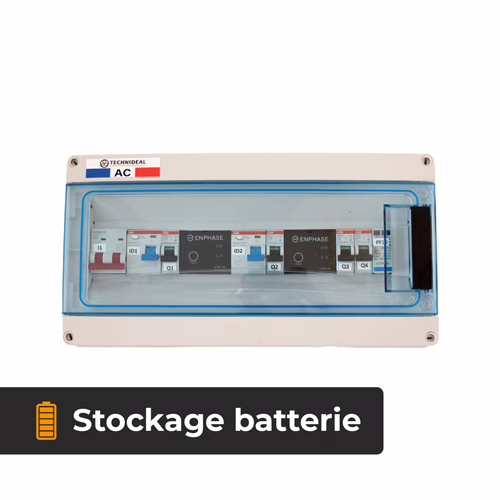 Coffret AC - ENPHASE - 2 BRANCHES + ALIM - Monophasé