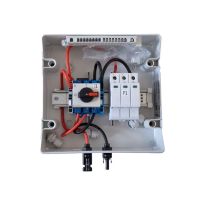 Coffret DC - 2 BRANCHES 40A - PARAFOUDRE