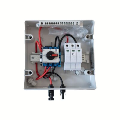 Coffret DC - 2 BRANCHES 40A - PARAFOUDRE