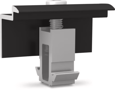Étrier de fixation DomeClamp EndClamp Noir - K2 SYSTEMS - 2002610