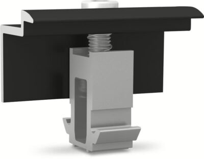 Étrier de fixation DomeClamp EndClamp Noir - K2 SYSTEMS - 2002610