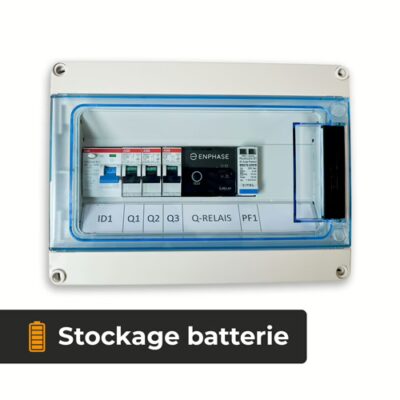 Coffret AC - ENPHASE - 1 BRANCHE + ALIM- Monophasé