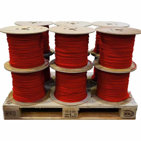 Câble solaire - KBE - Couleur rouge - 4 mm2 - Touret 500m – Image 2