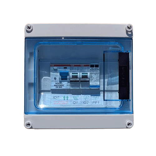 Coffret AC - ABB - 3KVA - Monophasé