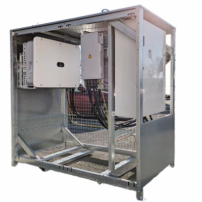 Shelter photovoltaïque équipé - EKLOR - EKBOX FULL